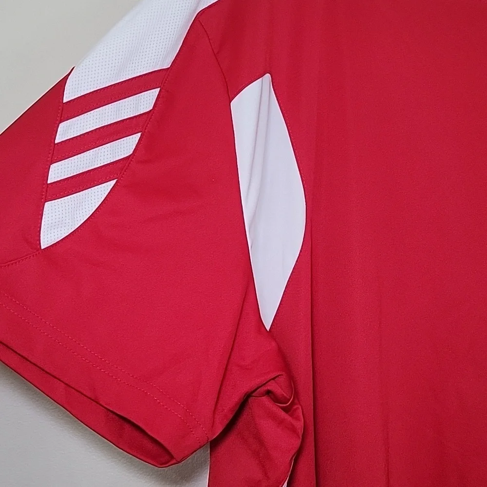 Adidas‎ Soccer Jersey Red/White Men's XL Retro